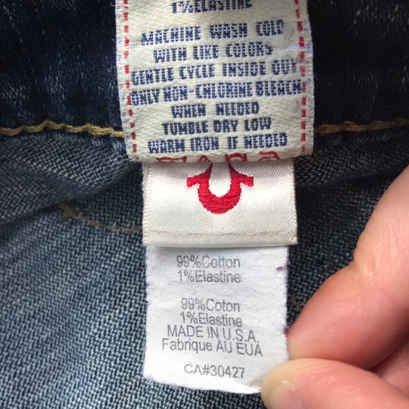 True Religion TR Women’s Jeans 27 Disco - Picture 3 of 7